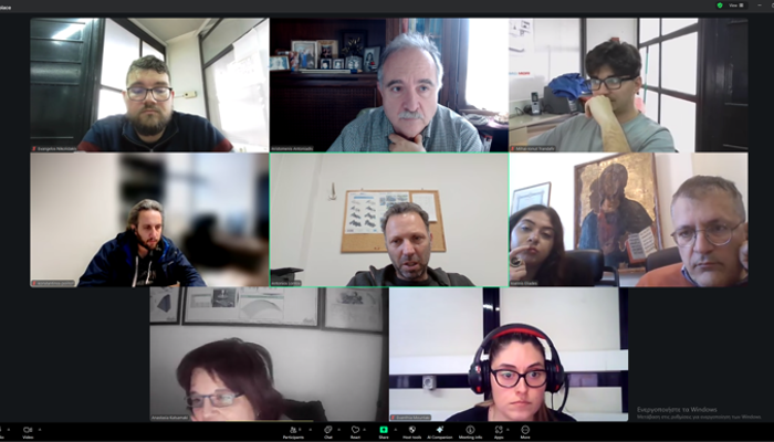 Διαδικτυακή Συνάντηση Εργασίας: Παρακολούθηση Προόδου και Συντονισμός