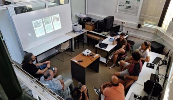 Συνάντηση στο Εργαστήριο Μικροκοπής του Πολυτεχνείου Κρήτης