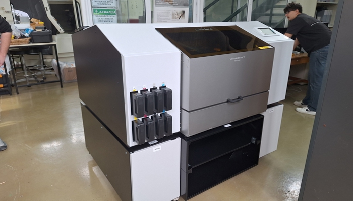 Επιτυχής Εγκατάσταση και Δοκιμή του Νέου Εξοπλισμού Εκτύπωσης στο Έργο